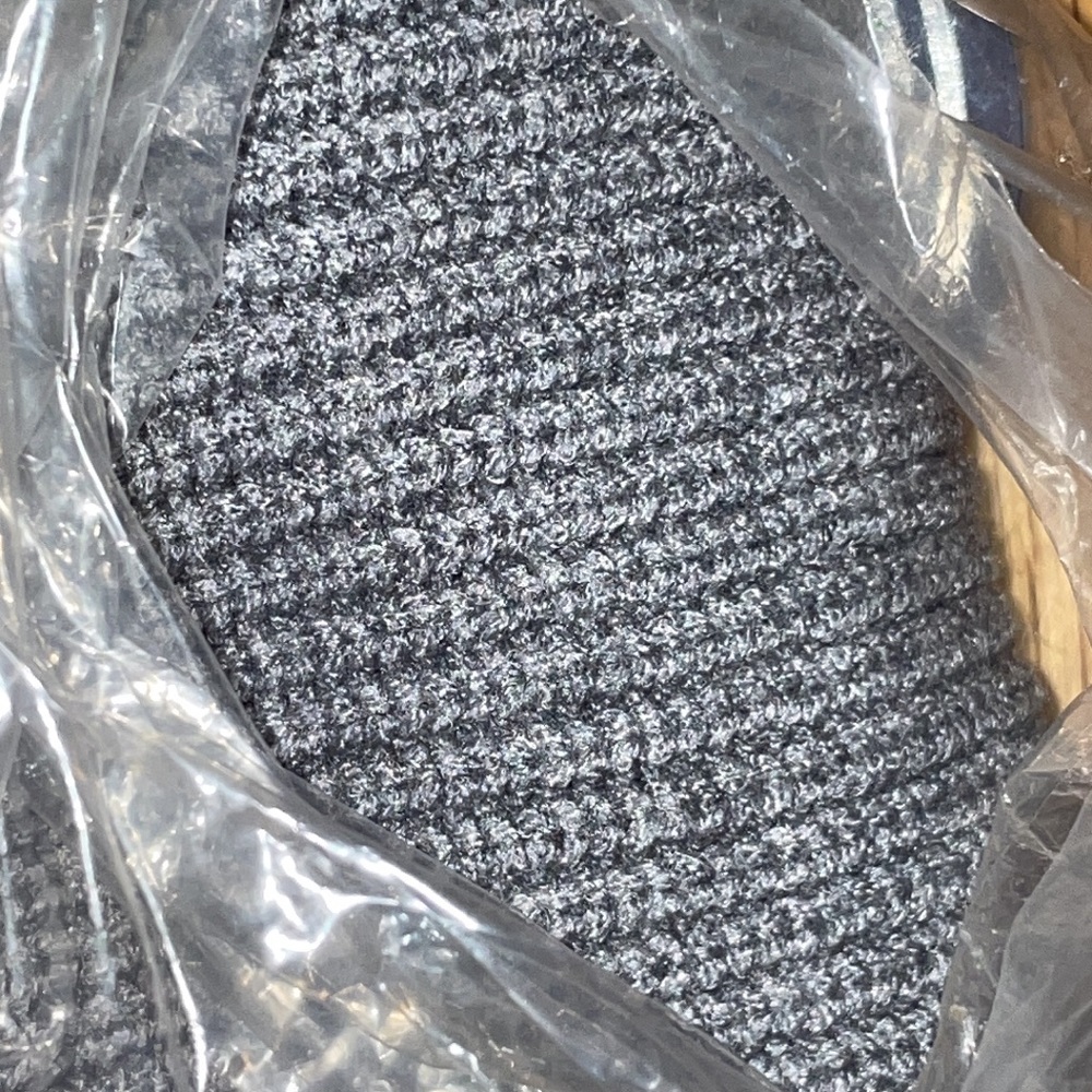 NEW Scoop Women's Ribbed Sweater Dress Zip Turtleneck M Gray - Picture 4 of 14